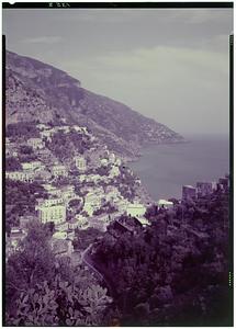 Cliffside view, Positano, Italy