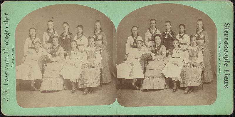 Group of young women