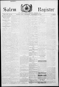 Salem Register and Essex County Mercury