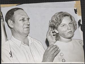 John Cierniewski and daughter, Geraldine