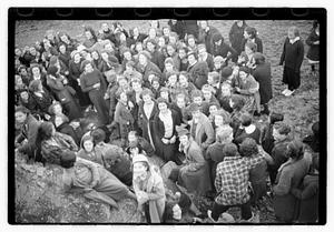 A group of young women