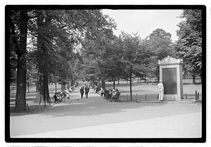 Boston Common, Declaration of Independence Tablet on right