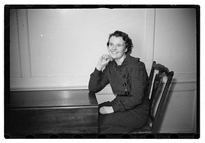 Miss Elizabeth Chagnon Jackson Coll.