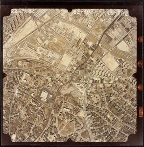 Aerial photograph of Roxbury, Boston