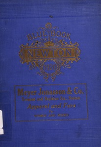 Blue book of Newton ... containing lists of the leading residents, societies, etc. with street directory and new map. - -