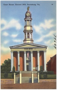 Court house, erected 1835, Petersburg, Va.