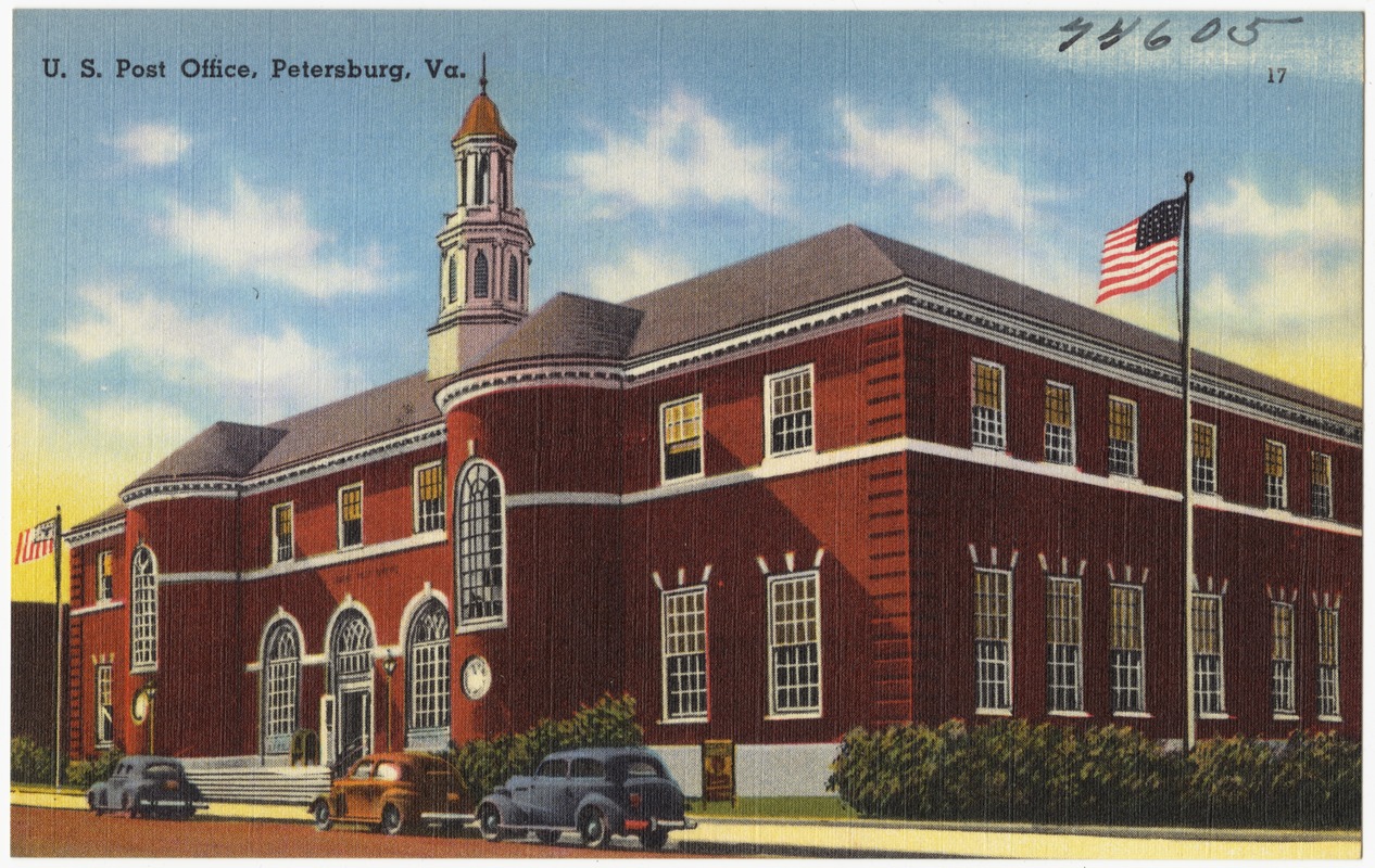 U.S. Post Office, Petersburg, Va. Digital Commonwealth