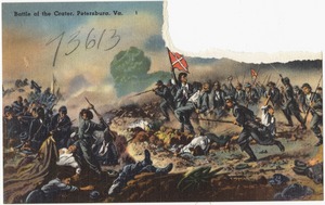Battle of the Crater, Petersburg, Va.