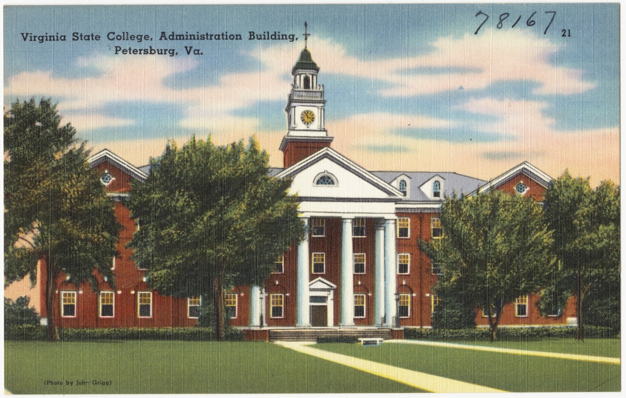 Virginia State College, Administration building, Petersburg, Va.