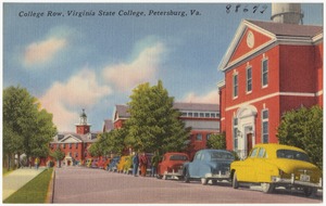 College row, Virginia State College, Petersburg, Va.