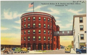 Seaboard Airlines R. R. Station and main office, Portsmouth, Va.