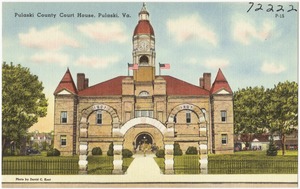 Pulaski Country Court House, Pulaski, Va.