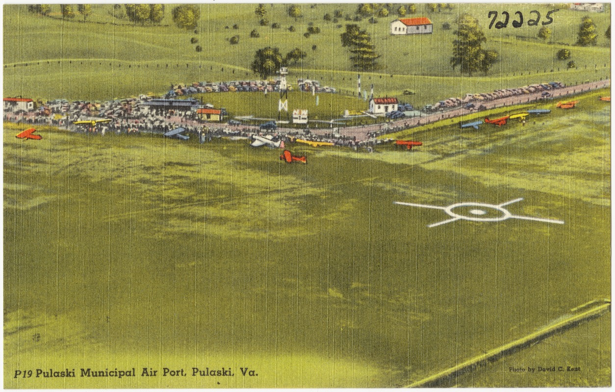 P-19. Pulaski Municipal Air Port, Pulaski, Va.