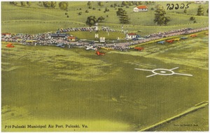P-19. Pulaski Municipal Air Port, Pulaski, Va.