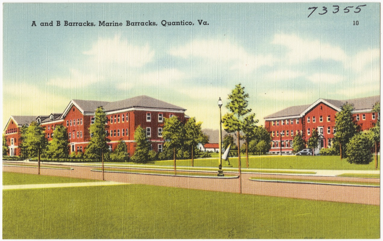 A and B barracks, Marine Barracks, Quantico, Va.