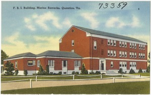 F. B. I. Building, Marine Barracks, Quantico, Va.