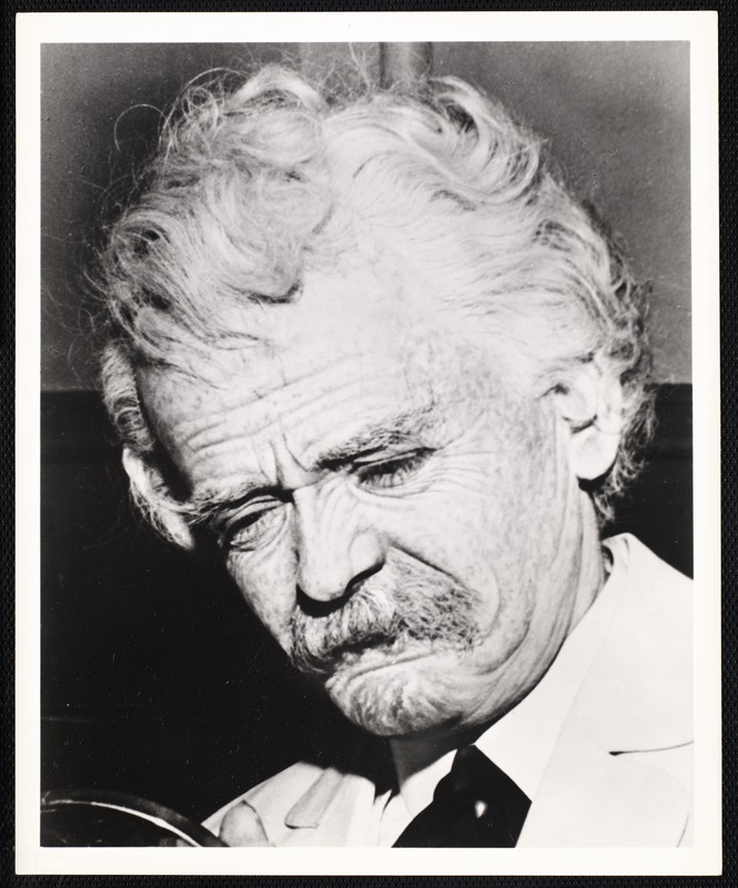 Hal Halbrook - "Mark Twain Tonight!" here 63-64 (Oct?)