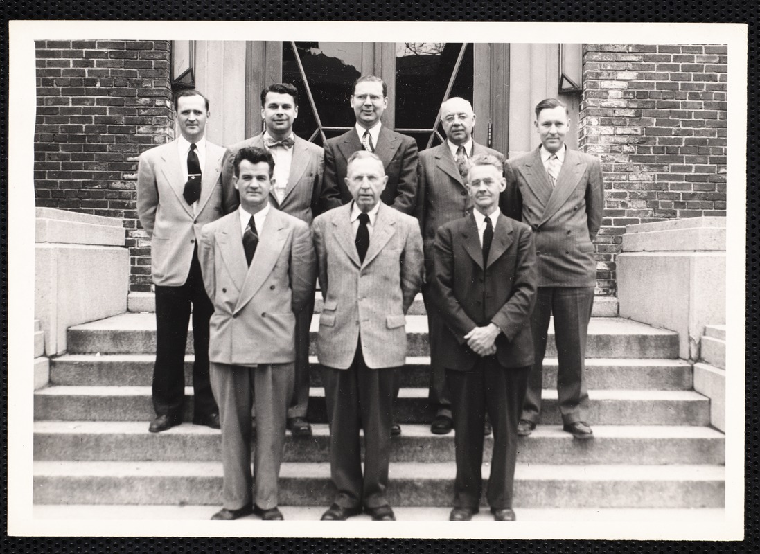 IA faculty 1956 - Digital Commonwealth