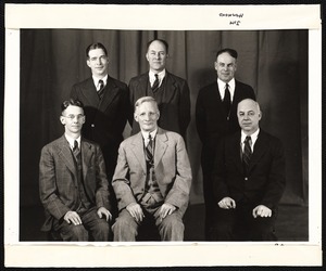 James J. Hammond. Lawrence Landall. C. Blair Mac Lean. C. W. Hague. Willis B. Anthony. Arthur Purinton