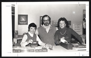 Left to right: Linda Cone, Bruce McSheehy, Eini Woods