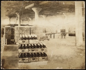 Curran & Joyce. View of packing storage room