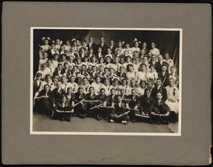 Rollins School graduation 1915