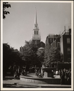 New steeple on Old North Church