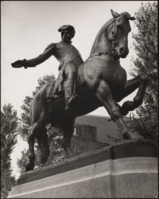 Paul Revere Statue in North End