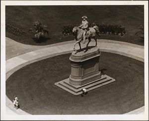 Thomas Ball's statue of Washington, Public Gardens