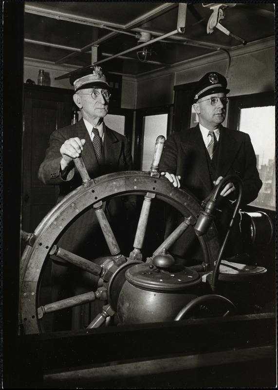 Pilot Joseph B. Nealon on right