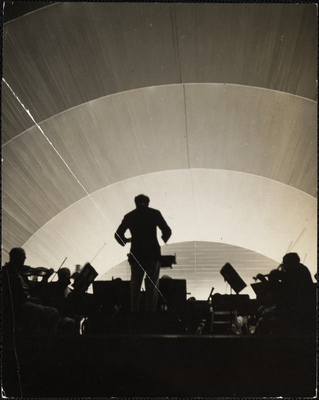 Concert on the Esplanade. Outdoor concerts given by members of Boston