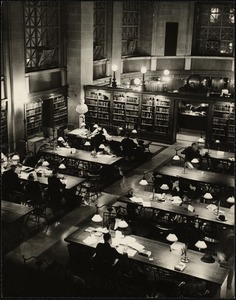 Boston, Bates Hall, Copley Sq. Library