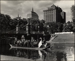 Swan boat - Public Gardens Boston, Mass.