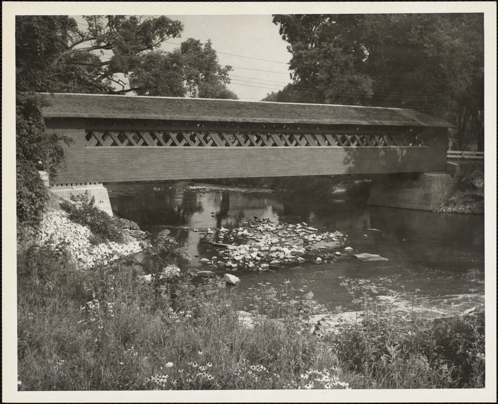 Covered bridge, Bennington, Vt