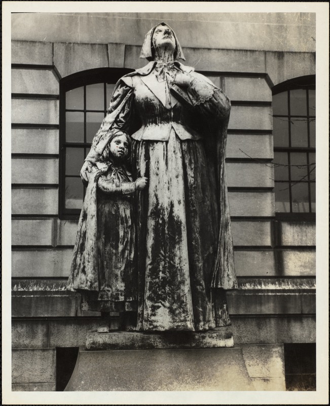 Anne Hutchinson. By Cyrus Dallin - Boston, Mass