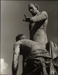 Thomas Ball's statue of Lincoln in Park Sqare, Boston