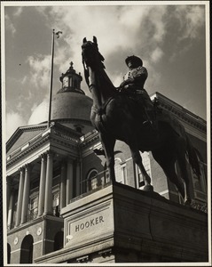 General Hooker on the State House lawn, Boston, Mass.
