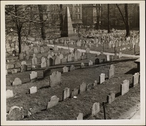 Boston. Granary Burial Ground