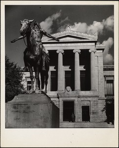 Museum of Fine Arts, Boston. Cyrus Dallin's appeal to the Great Spirit