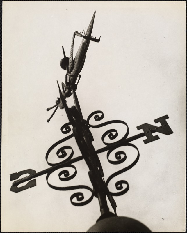 Faneuil Hall weather vane Digital Commonwealth