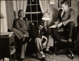 L to R David Burchinal, Kenneth Frank, Frederick Maxted