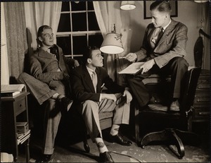 L. to R David Burchinal, Kenneth Frank, Frederick Maxted