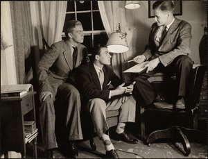 L to R David Burchinal, Kenneth Frank, Frederick Maxted