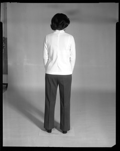 CEMEL- clothing, women's uniform, summer, pantsuit (back view)
