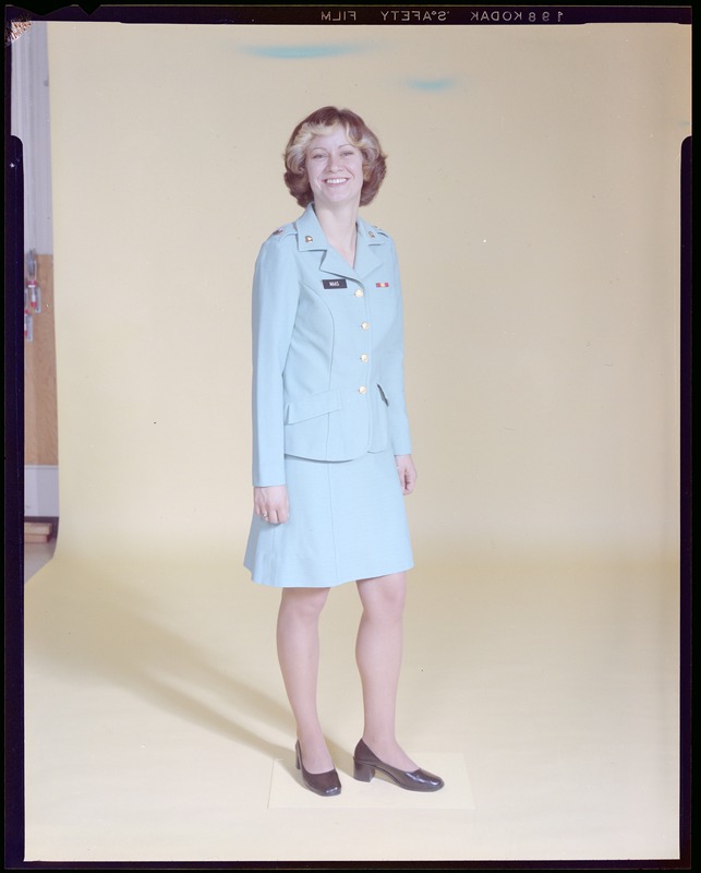 CEMEL- clothing, women's uniform, summer skirt + jacket (short sleeve) (front view)