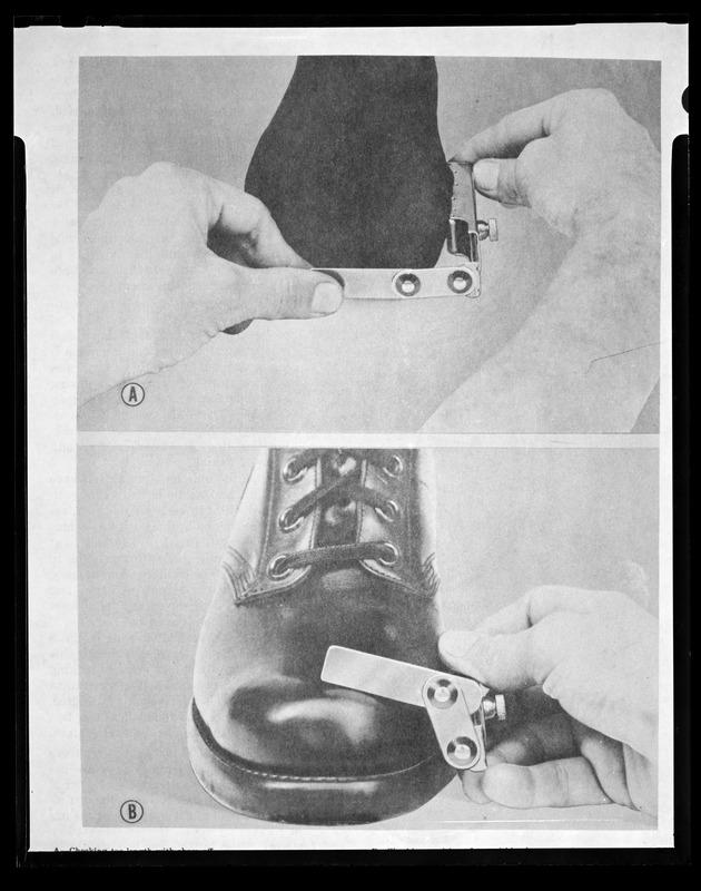 Copy, fitting footwear, CEMEL Digital Commonwealth