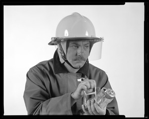 Helmet, fireman's new, developed by CEMEL
