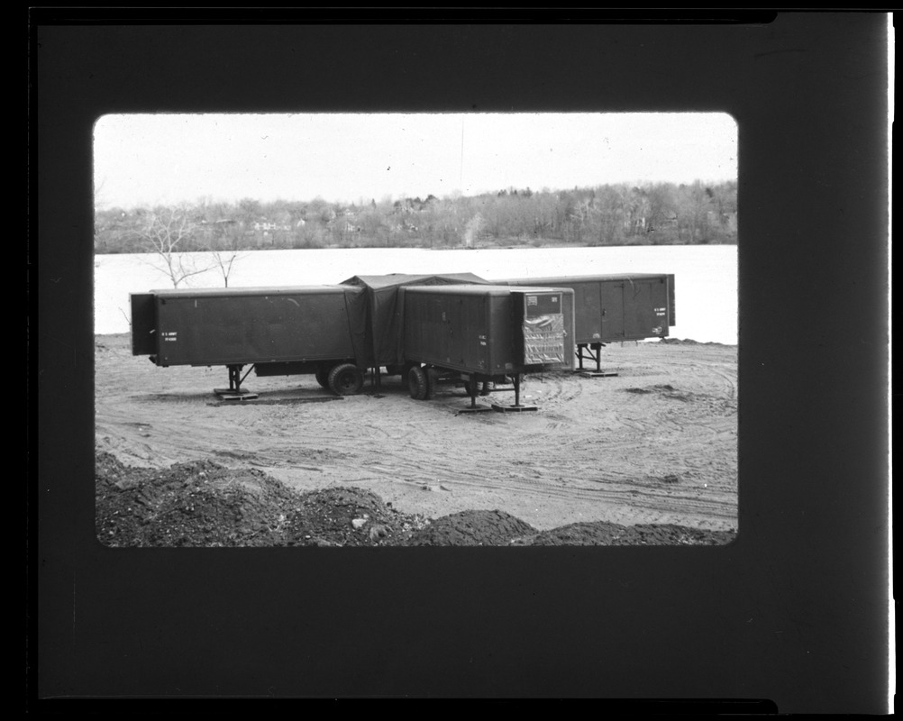 P. Smith, shelter, printing plant, semi-trailer mounted