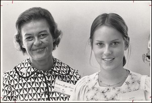 Barbara Briggs Arneson '48, Ann Arneson '75