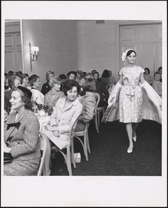 Mar 24, '66 Luncheon fashion show at Ritz, Pine Manor club of Boston